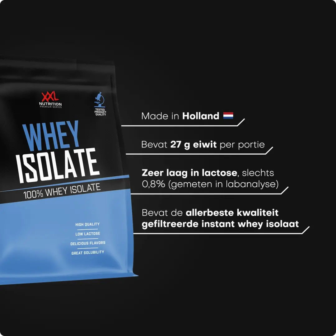 XXL Nutrition Whey Isolate Banaan Eiwitpoeder 1000g