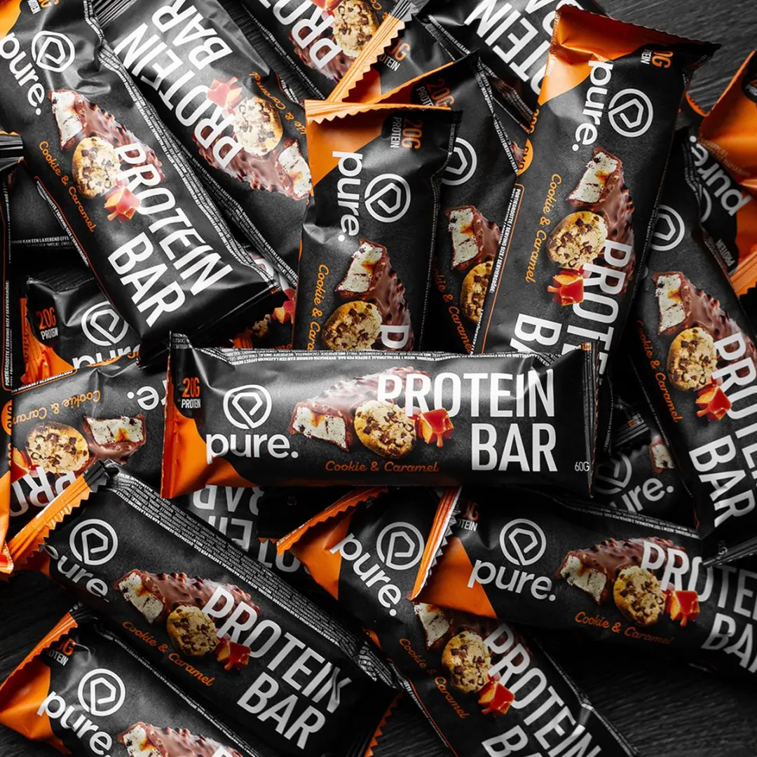 Pure Protein Bar Crunchy Cookie Caramel - 12 Stuks