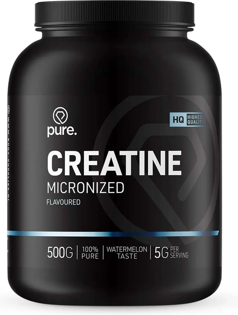 Pure Creatine Monohydraat Watermelon 500g - afbeelding 6 van 6