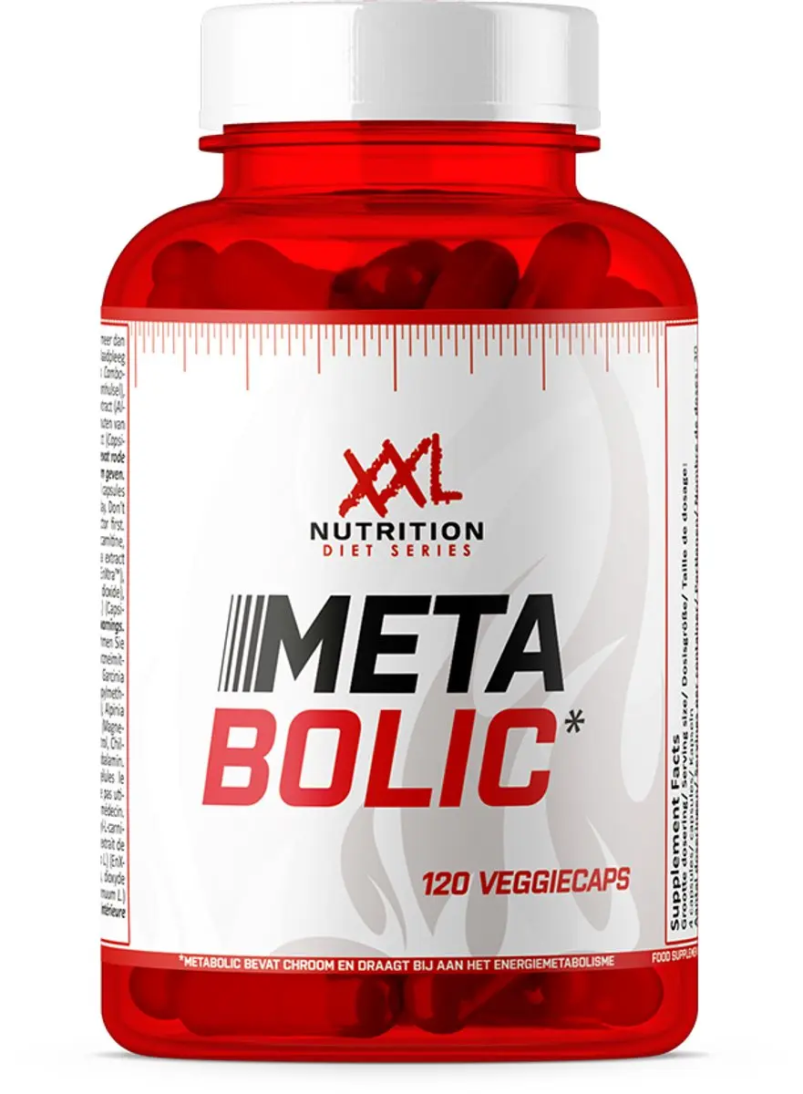 XXL Nutrition Metabolic Veggiecaps 120 Stuks