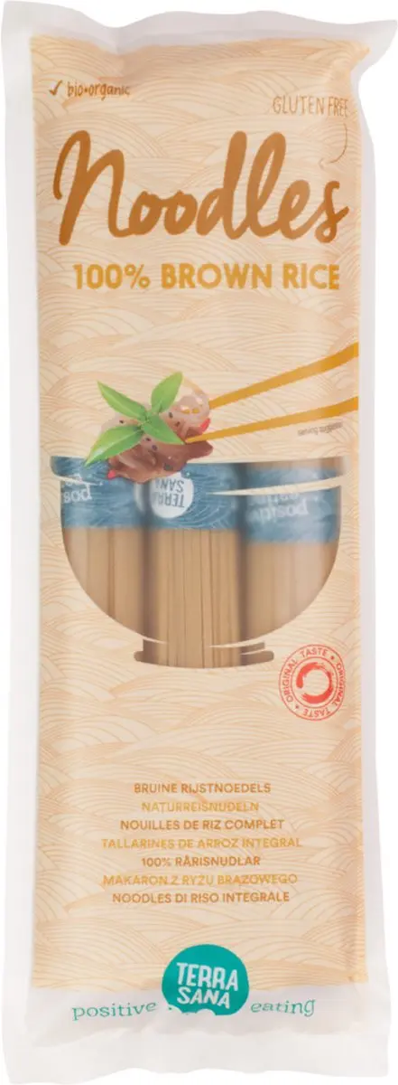 Terrasana Noedels Bruine Rijst 95 Stuks - 250g