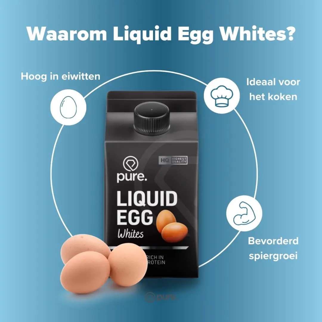 Pure Liquid Eiwitten 500g - 54g Eiwit per Verpakking