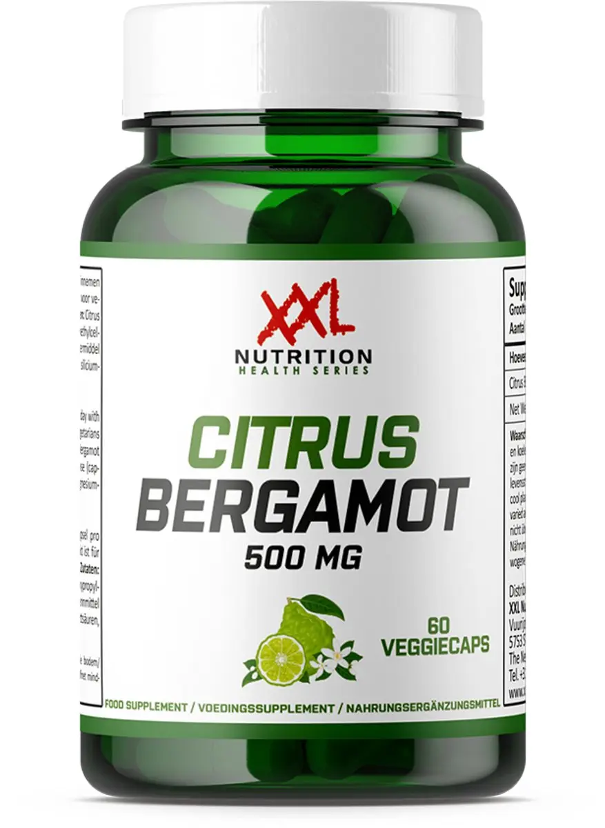 XXL Nutrition Citrus Bergamot Veggiecaps 60 Stuks