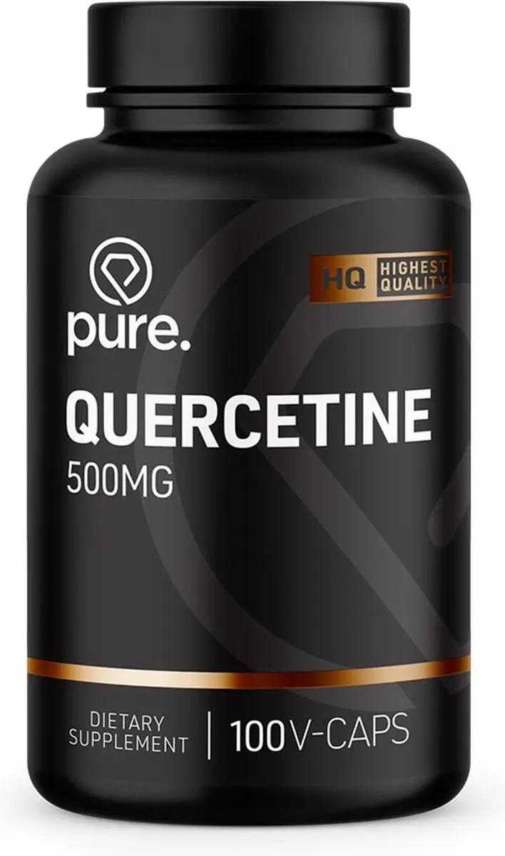 Pure Quercentine Vegan Capsules 500mg - 100 Stuks