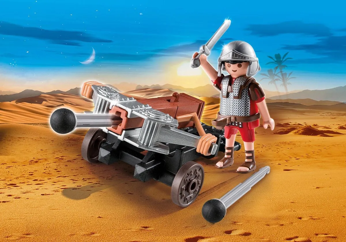 Playmobil Romeinse soldaat met ballista 5392 - Multicolor