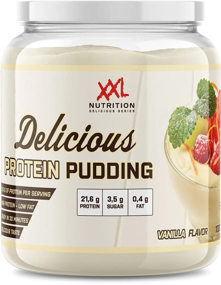 XXL Nutrition Delicious Protein Pudding 22g - Vanille - 440g