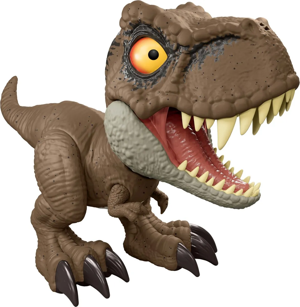 Mattel Jurassic World Tyrannosaurus Rex Action Figuur 16cm - Roar Command Geluid - Multi