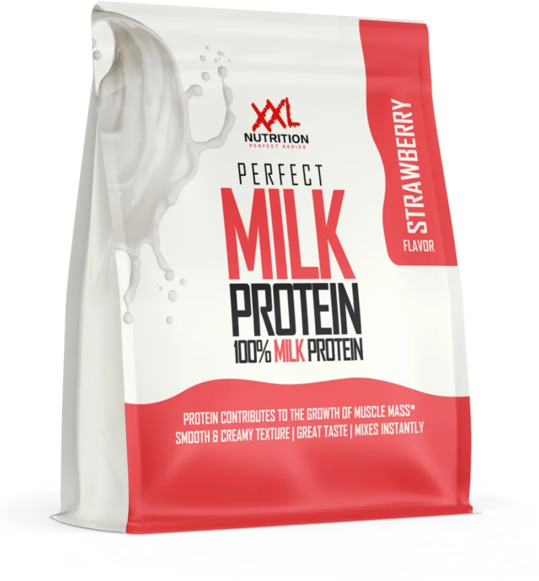 XXL Nutrition Perfect Milk Protein Aardbei 1000g