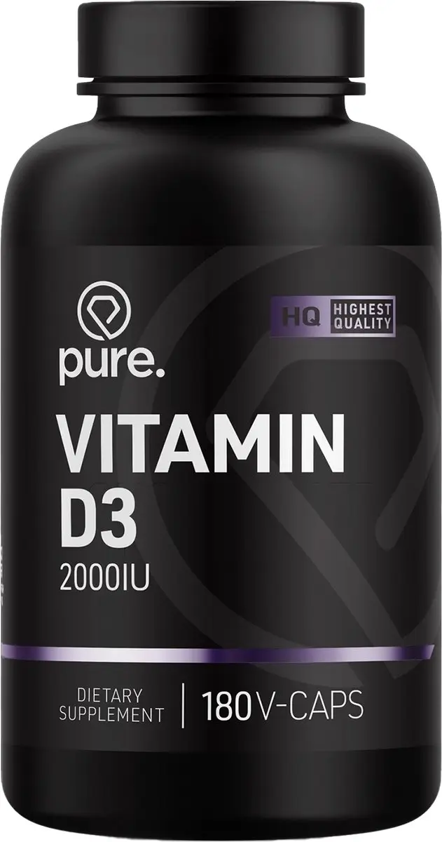 Pure Vitamine D3 2000 IE