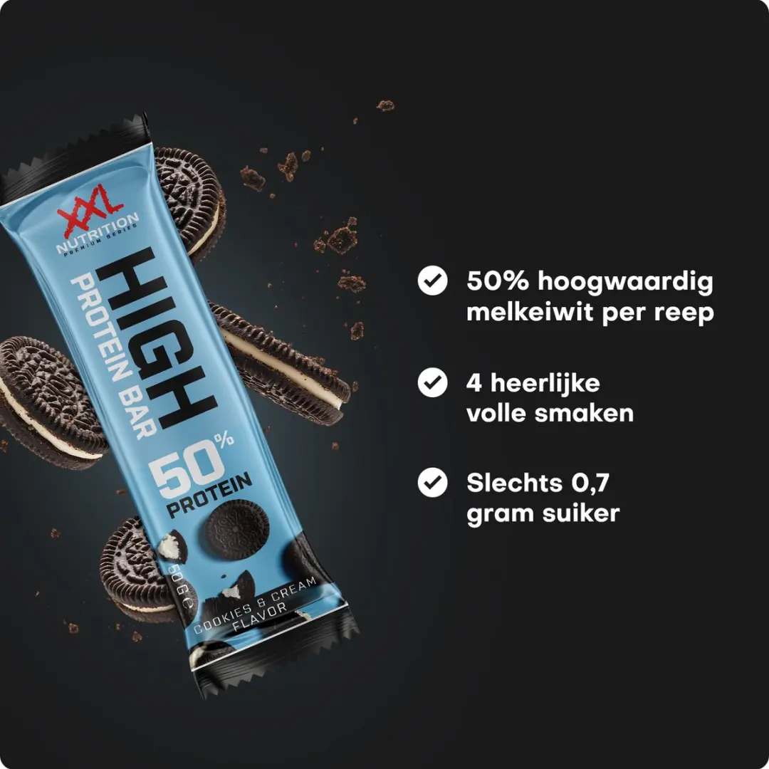 XXL Nutrition High Protein Bar 2.0 Berry Yoghurt - 20 Stuks