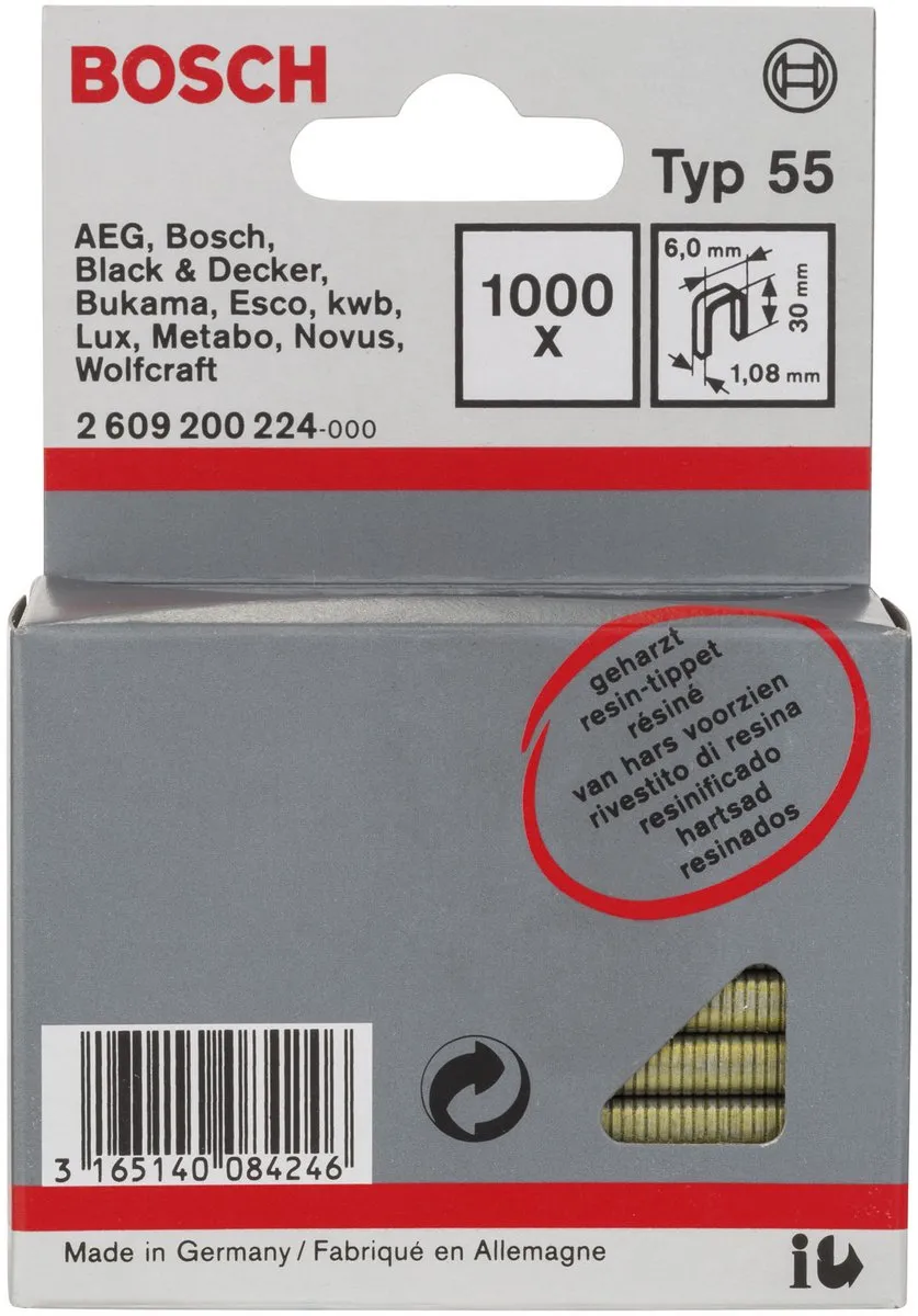 Bosch Nietjes 6x1,08x30mm - 1000 Stuks