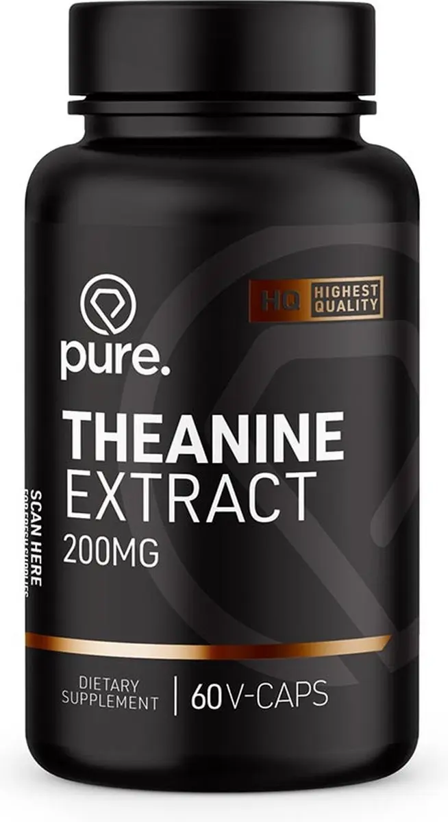 Pure Theanine Extract 60 V-caps - 200mg
