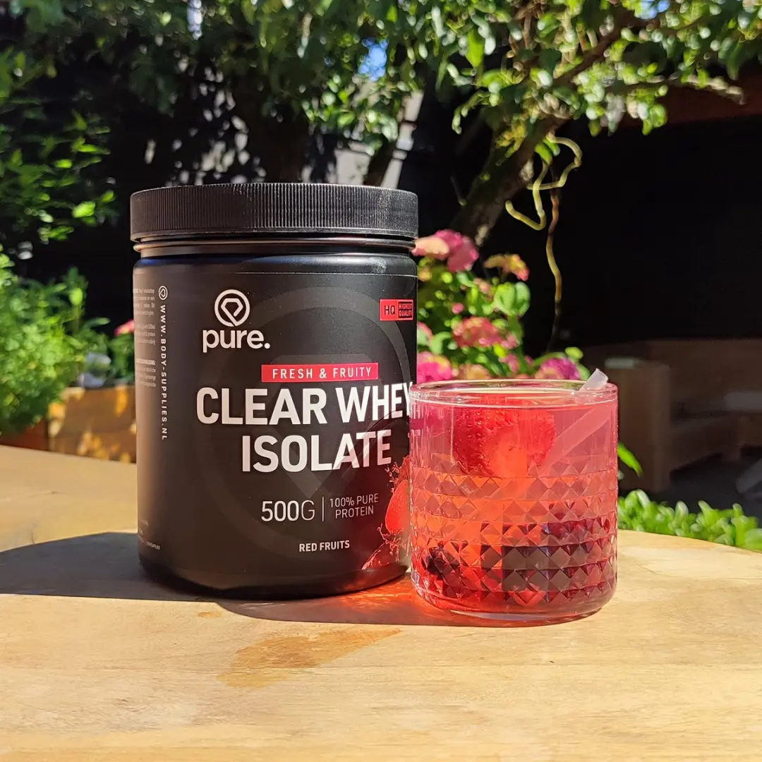 Pure Clear Whey Isolate Eiwitpoeder - Red Fruits - 20 Porties 500g