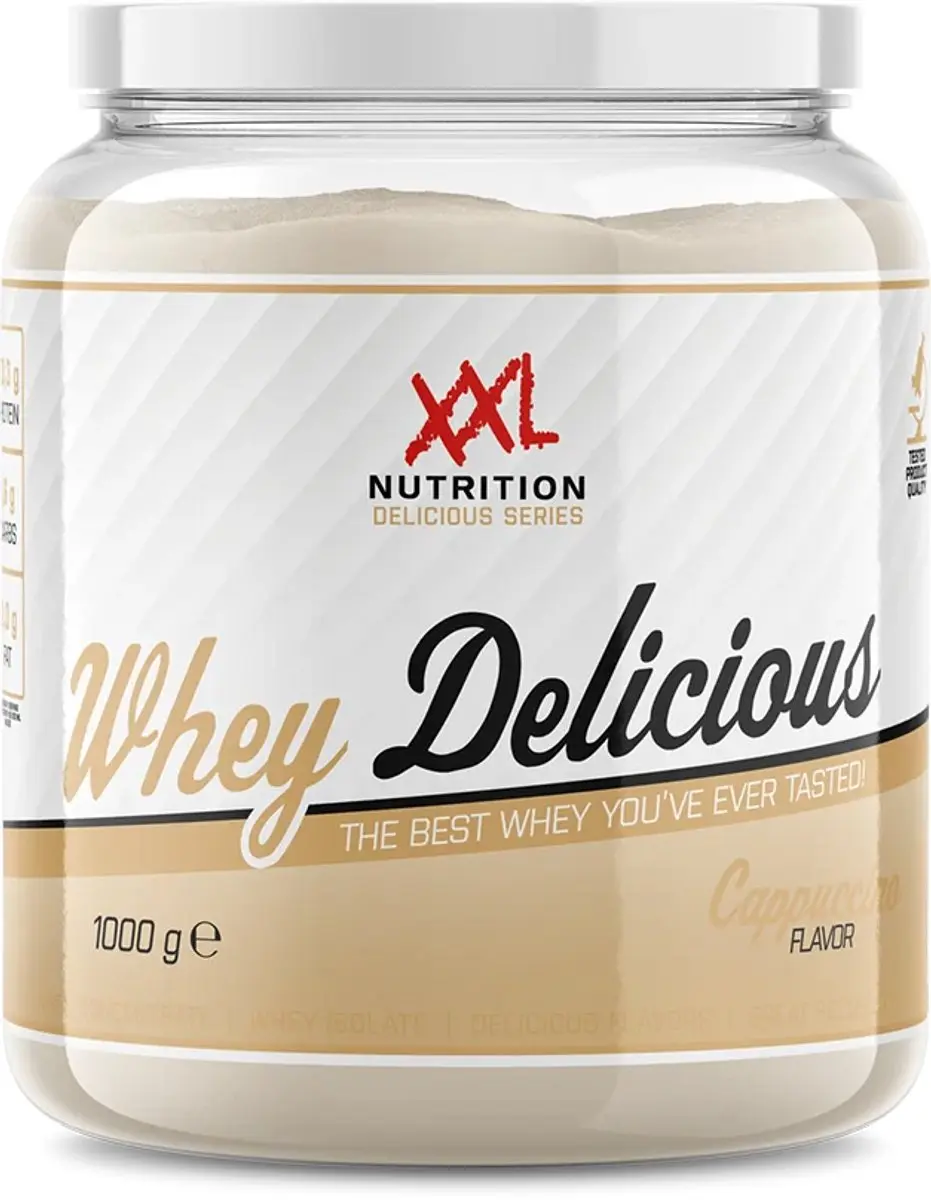 XXL Nutrition Whey Delicious Cappuccino Eiwitpoeder 1000g