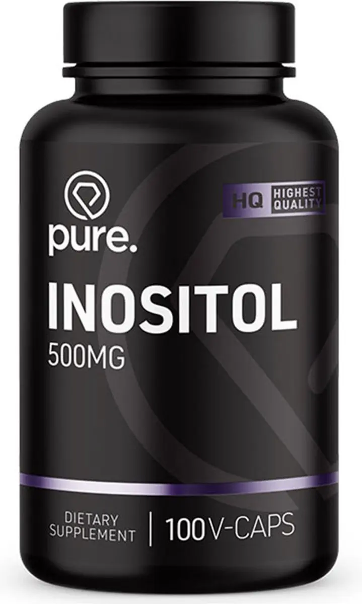 Pure Inositol 500mg Vegan Capsules