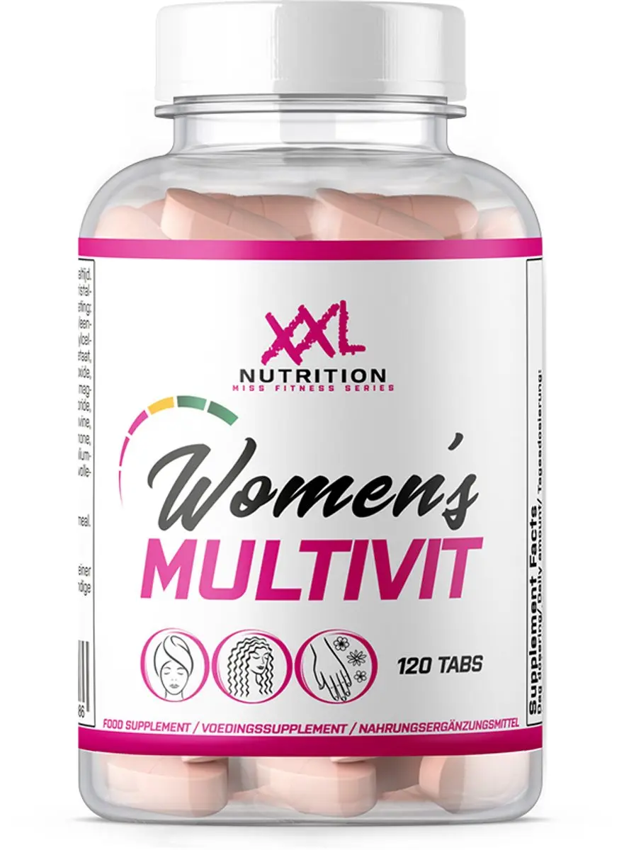 XXL Nutrition Women's Multivit Vitaminen 120 Tabletten