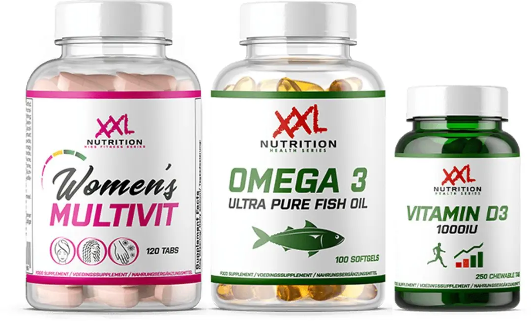 XXL Nutrition Women's Multivit Vitaminen 120 Tabletten