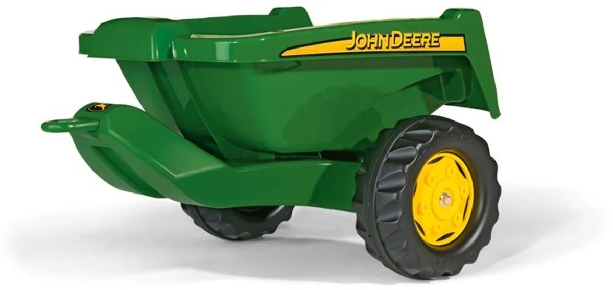 Rolly Toys Aanhanger rollyKipper John Deere - 12 882 2 - Groen