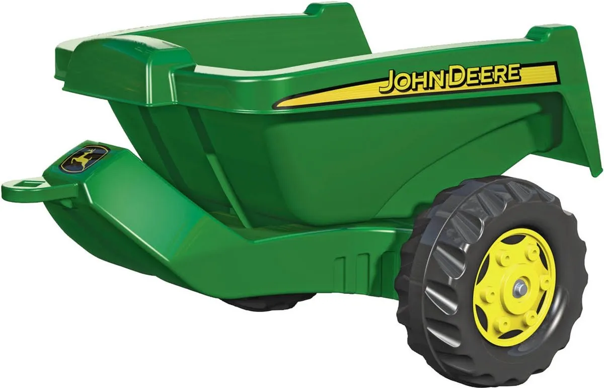 Rolly Toys Aanhanger rollyKipper John Deere - 12 882 2 - Groen