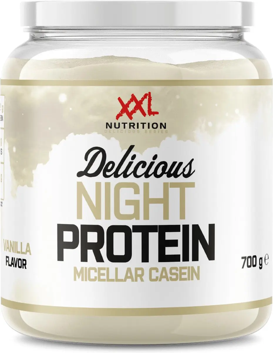 XXL Nutrition Delicious Night Protein Vanille Caseïne 700g
