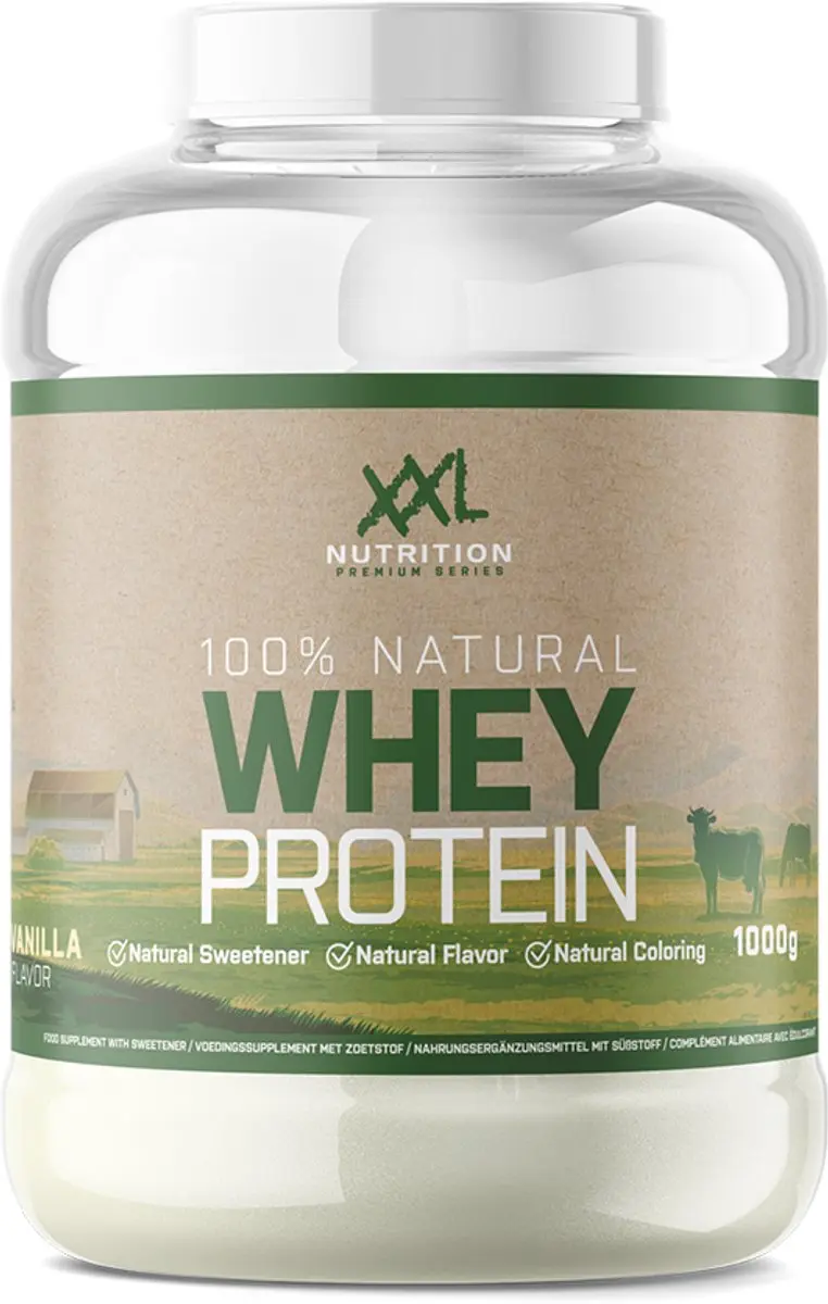 XXL Nutrition 100% Natural Whey Protein Vanille