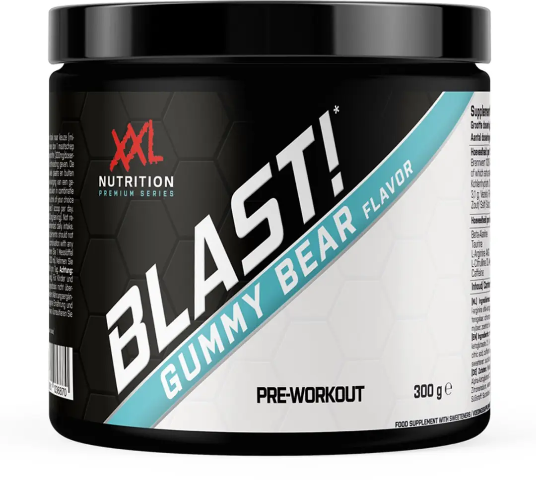 XXL Nutrition Blast! Pre-Workout Gummy Bear 300g