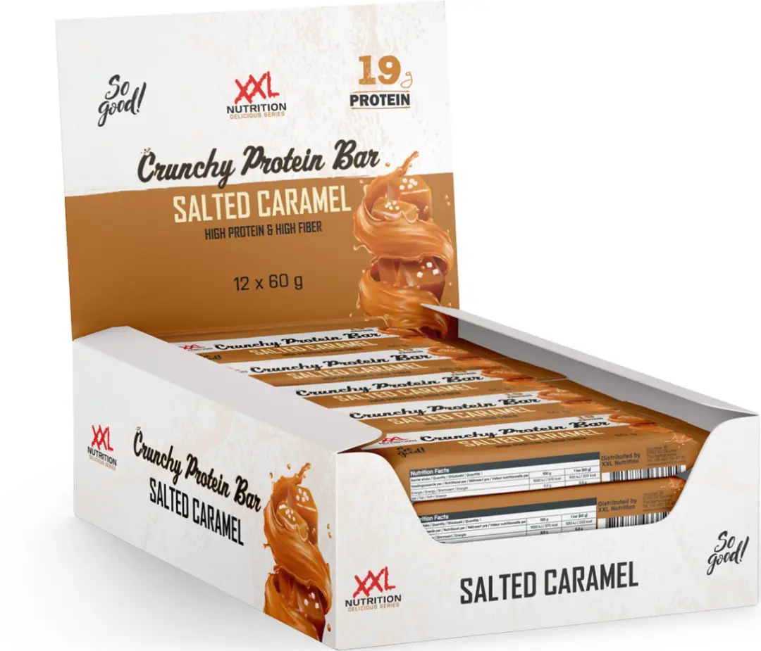 XXL Nutrition Crunchy Protein Bar Salted Caramel