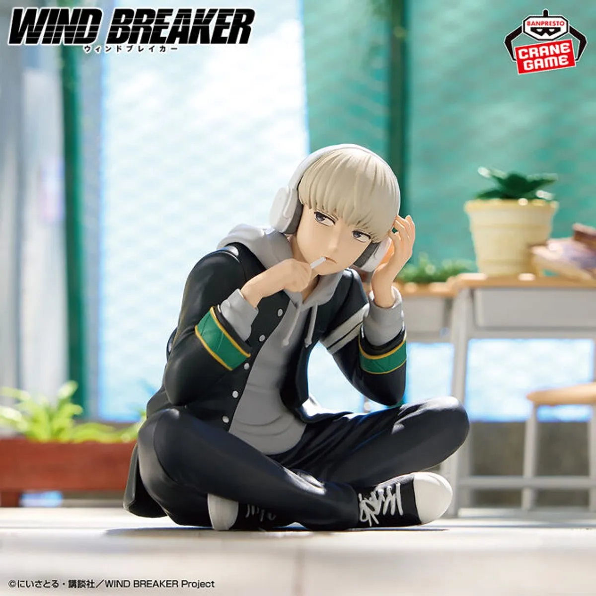 Bandai Wind Breaker Chatting Time! Kaji Ren Figuur - Staand - Multicolour