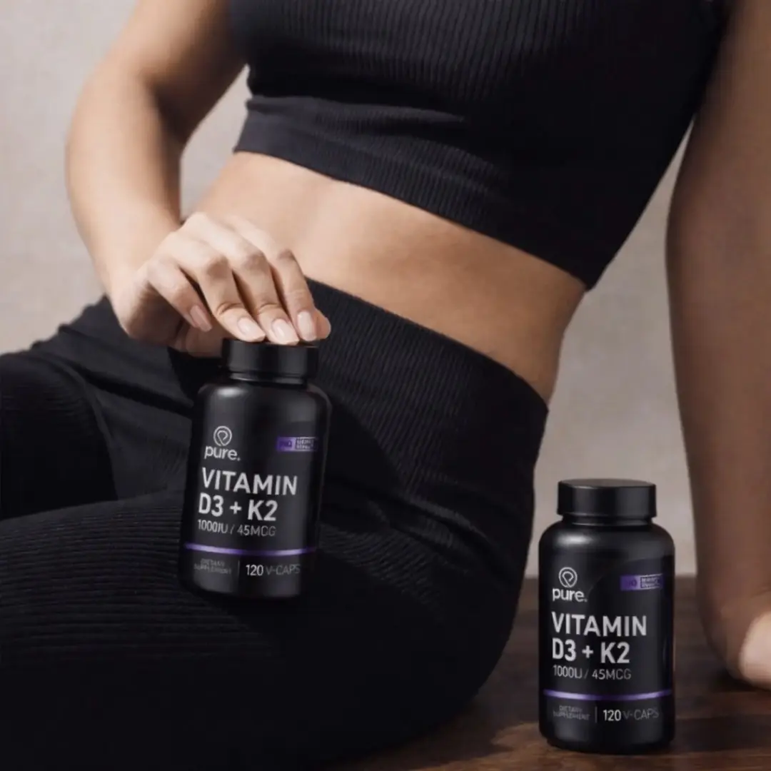 Pure Vitamine D3/K2 120 V-caps