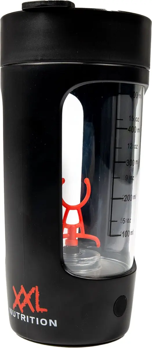 XXL Nutrition Premium Electric Shaker 500ml - Zwart