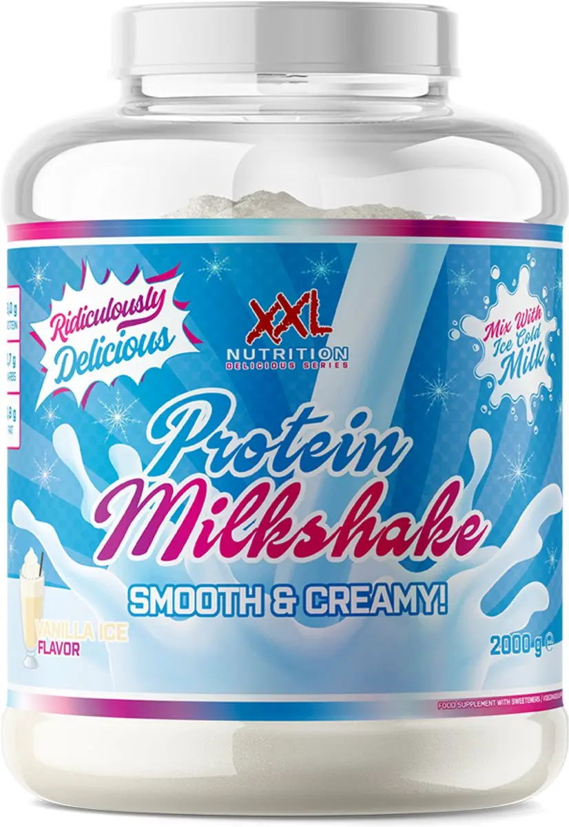 XXL Nutrition Protein Milkshake Vanilla Ice 750g