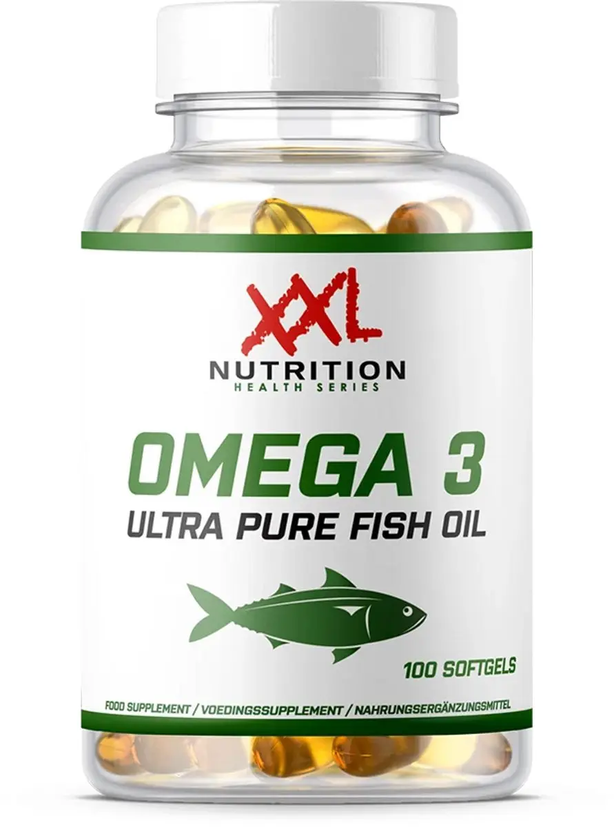 XXL Nutrition Omega 3 Ultra Pure Visolie Capsules 100 Stuks