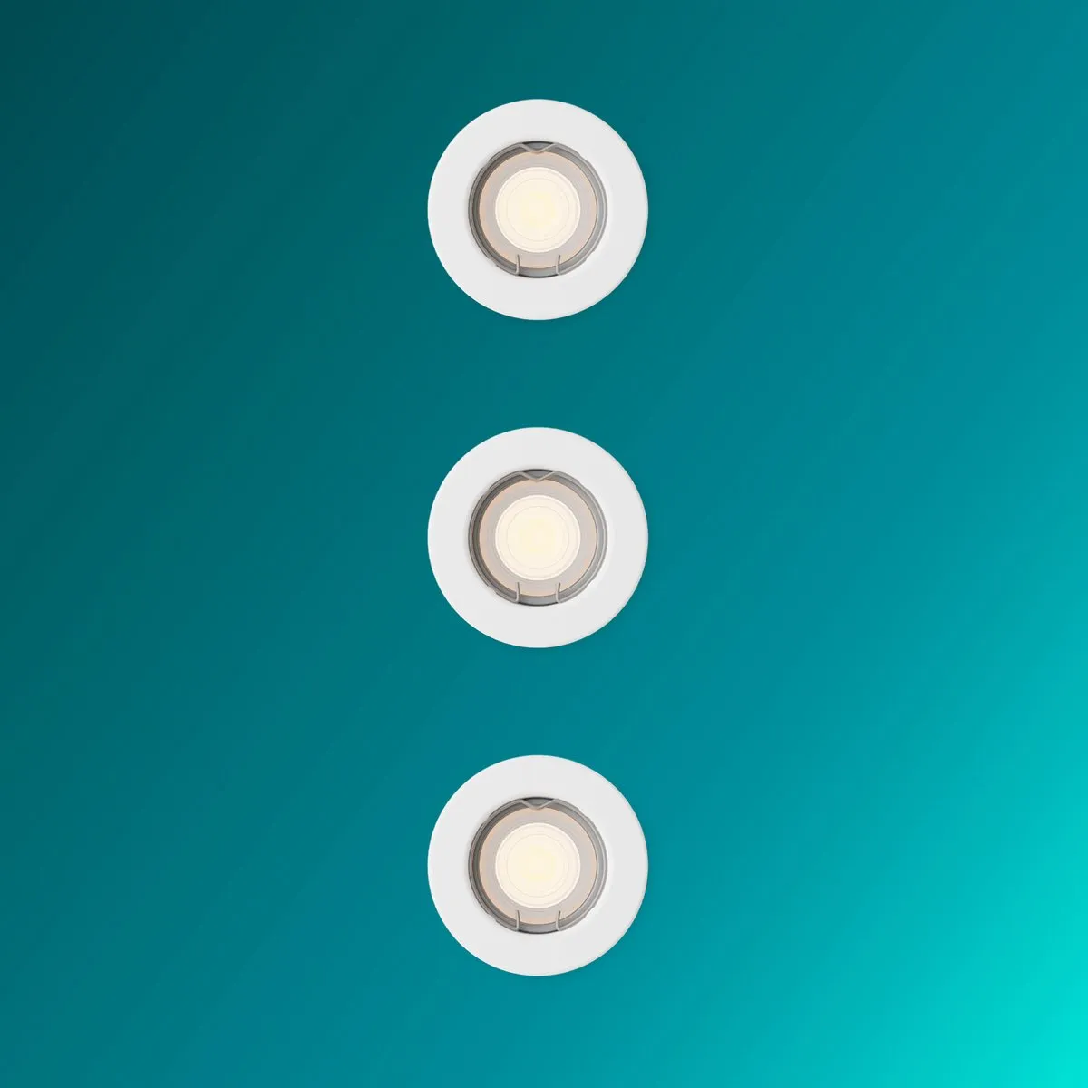 Philips Hue Peridot Set Inbouwspots 3 Stuks - GU10 RGBW