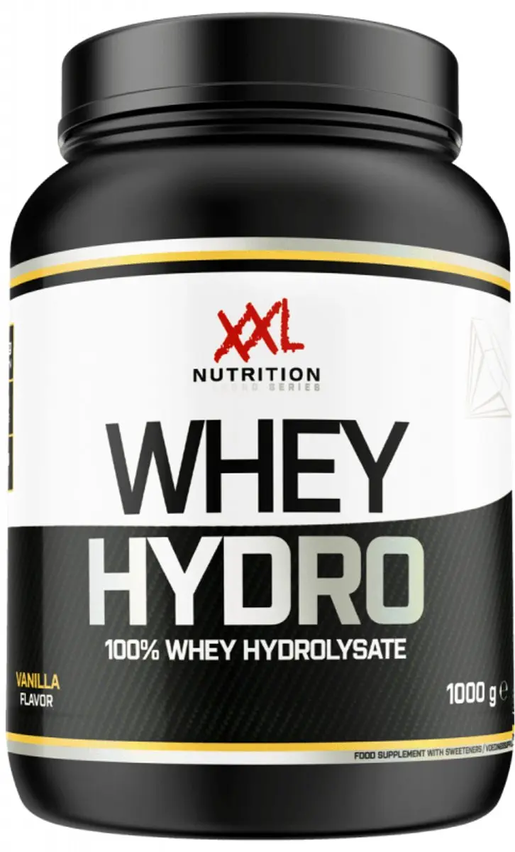 XXL Nutrition Whey Hydro Vanille Eiwitpoeder 1000g