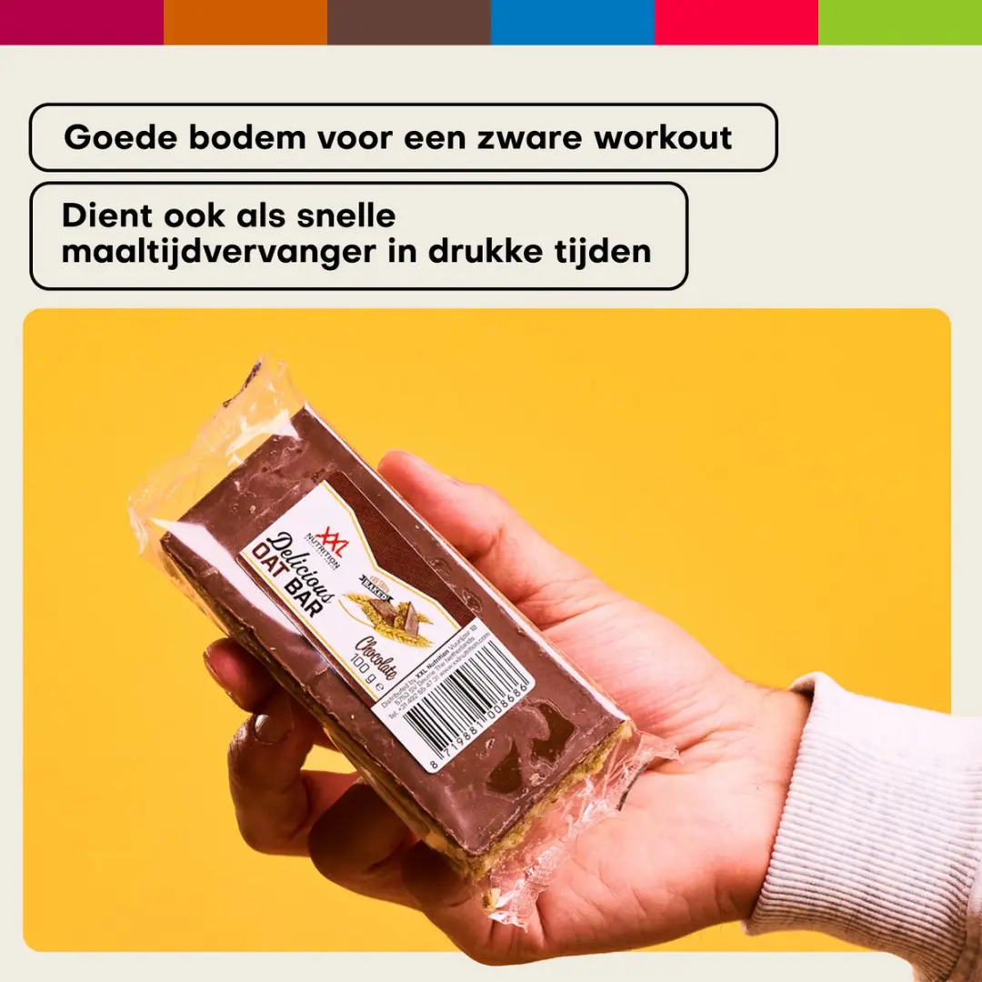 XXL Nutrition Oat Bar Witte Chocolade Kers - 12 Stuks