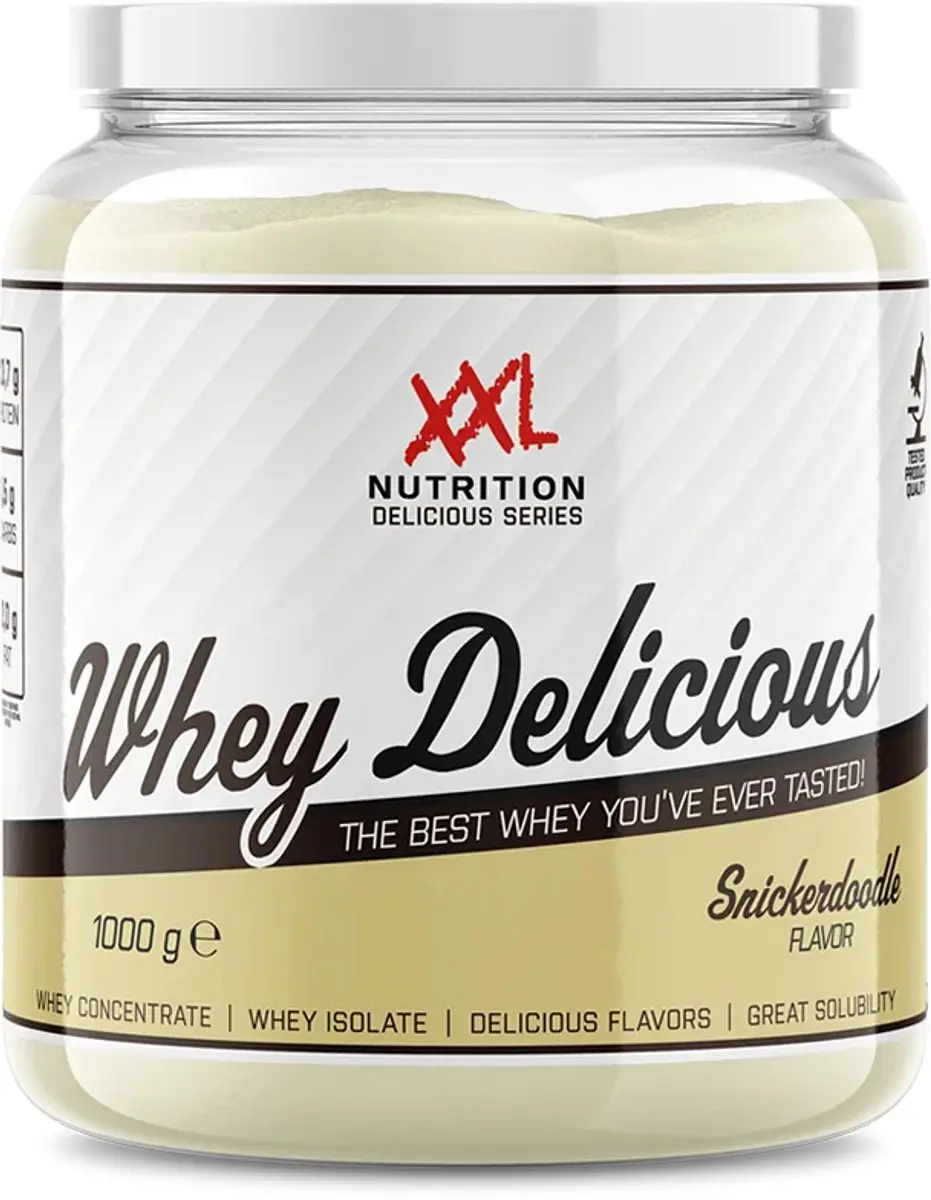 XXL Nutrition Whey Delicious Snickerdoodle Eiwitpoeder 1000g
