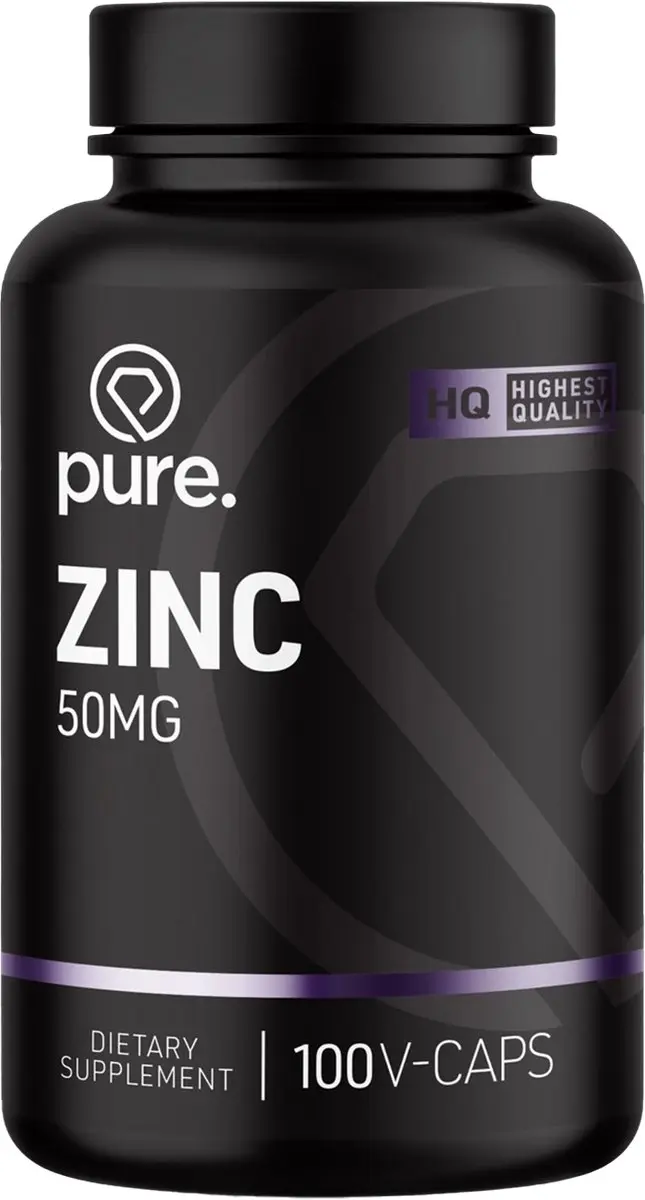 Pure Zinc Picolinaat 100 Vegan Capsules