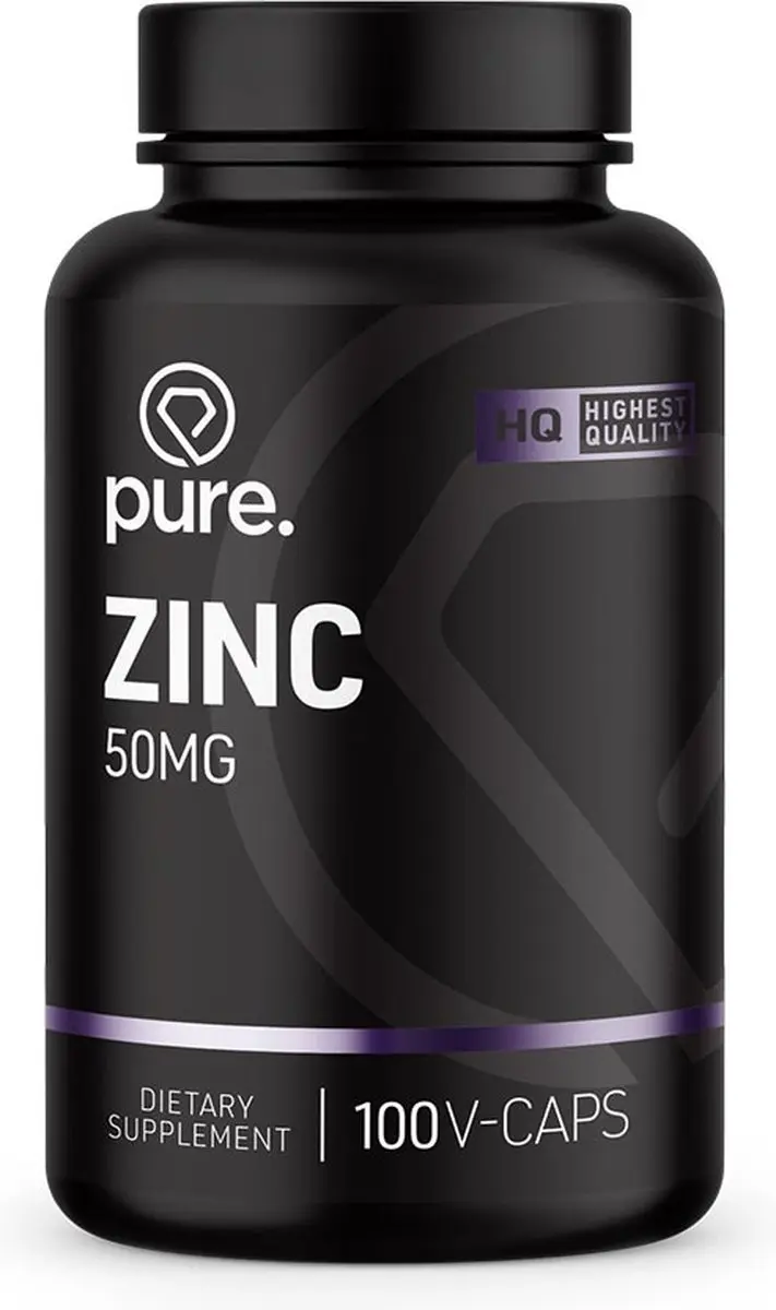 Pure Zinc Picolinaat 100 Vegan Capsules