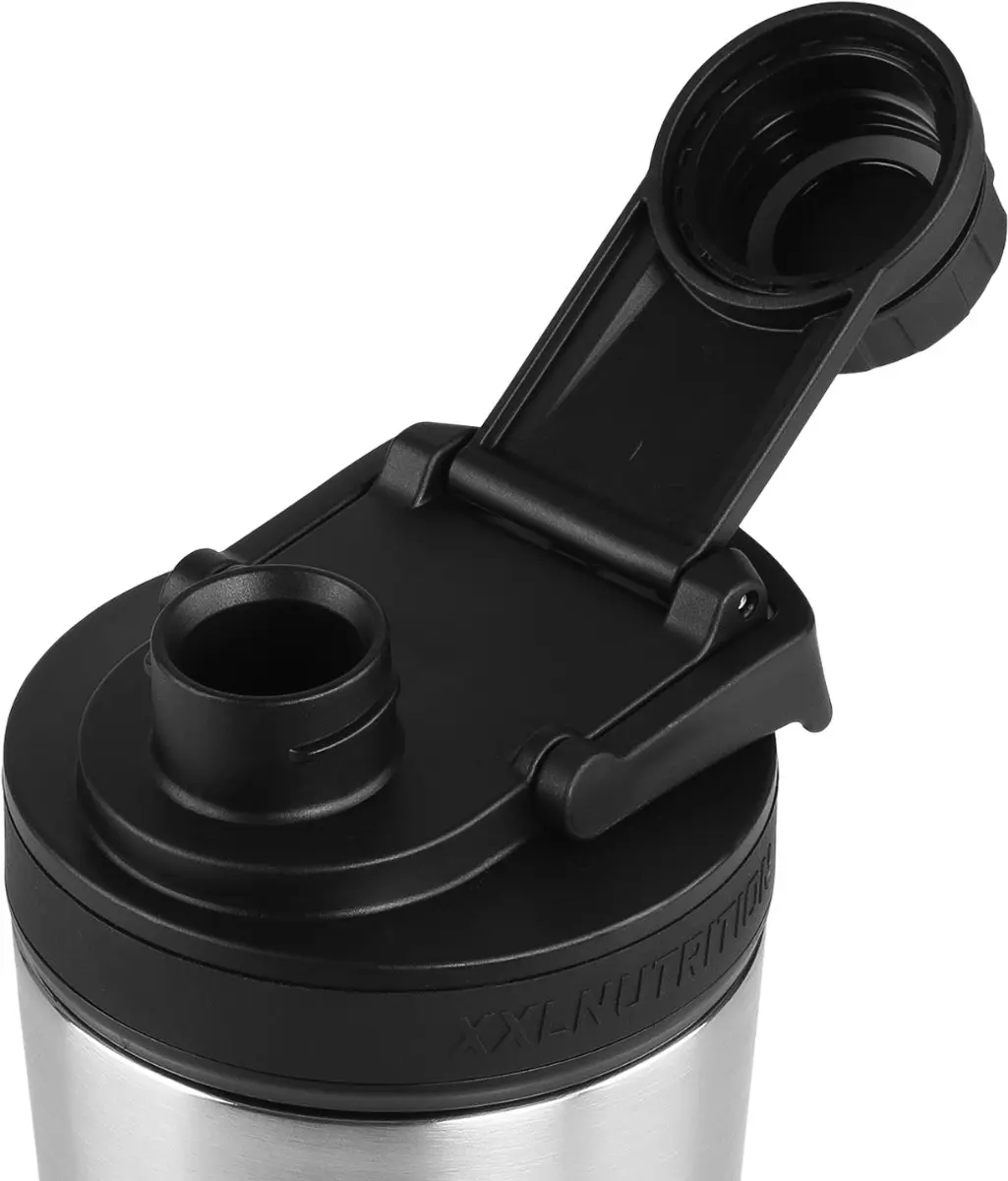XXL Nutrition Thermo Shaker V2 Shakebeker 800ml - RVS - Zilver