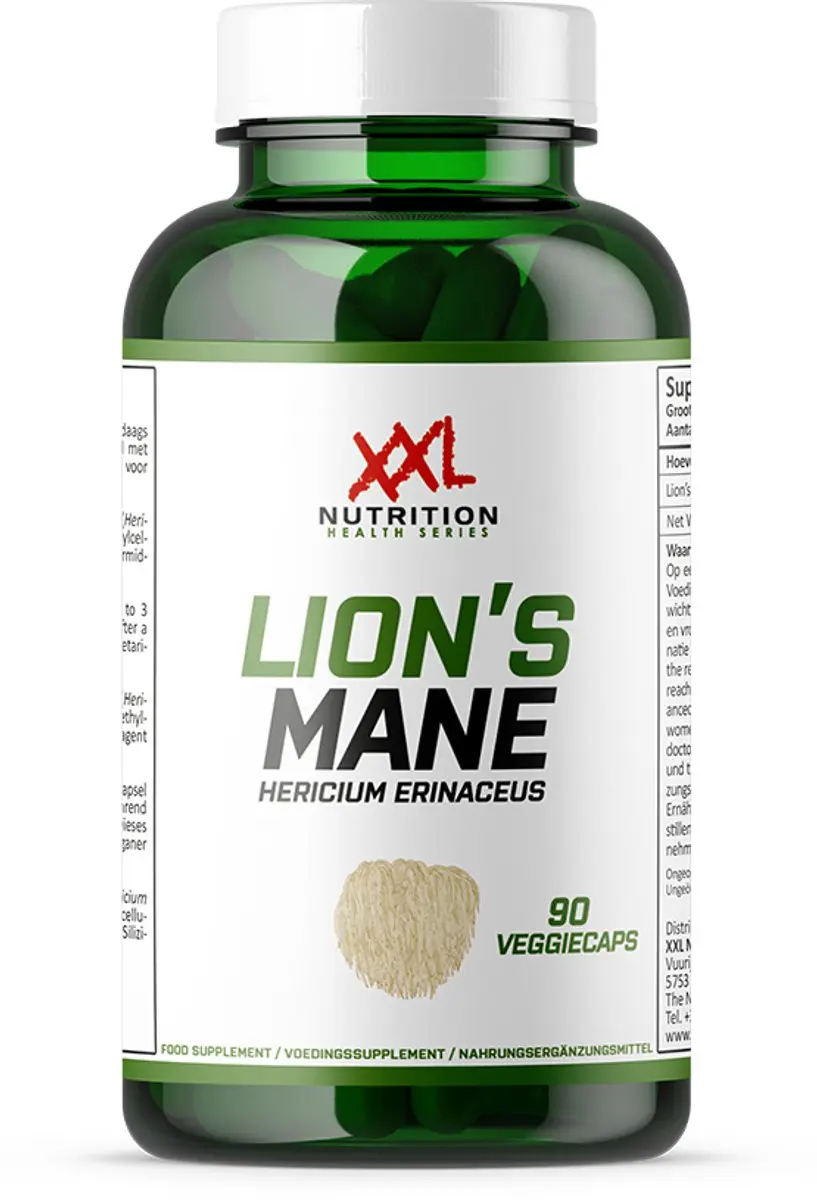 XXL Nutrition Lion's Mane Vegicaps