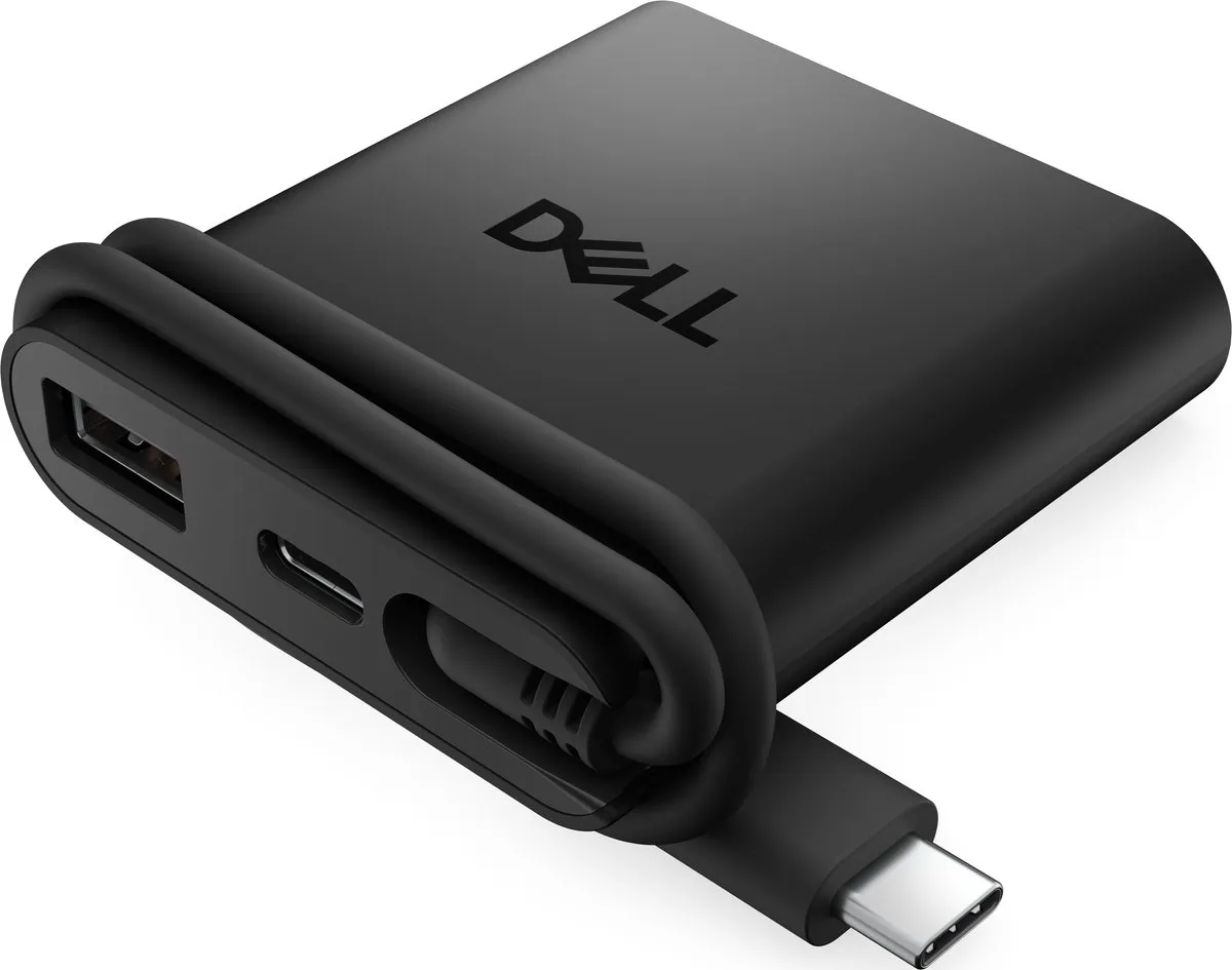 Dell DA225 USB 3.2 Gen 1 Type-C Kabel - Zwart