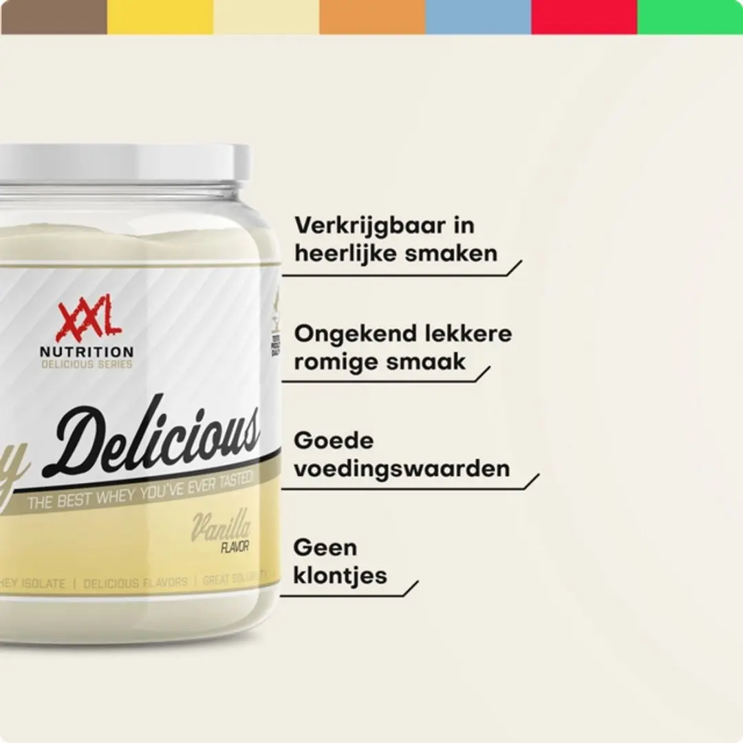 XXL Nutrition Whey Delicious Salted Caramel Eiwitpoeder 2500g