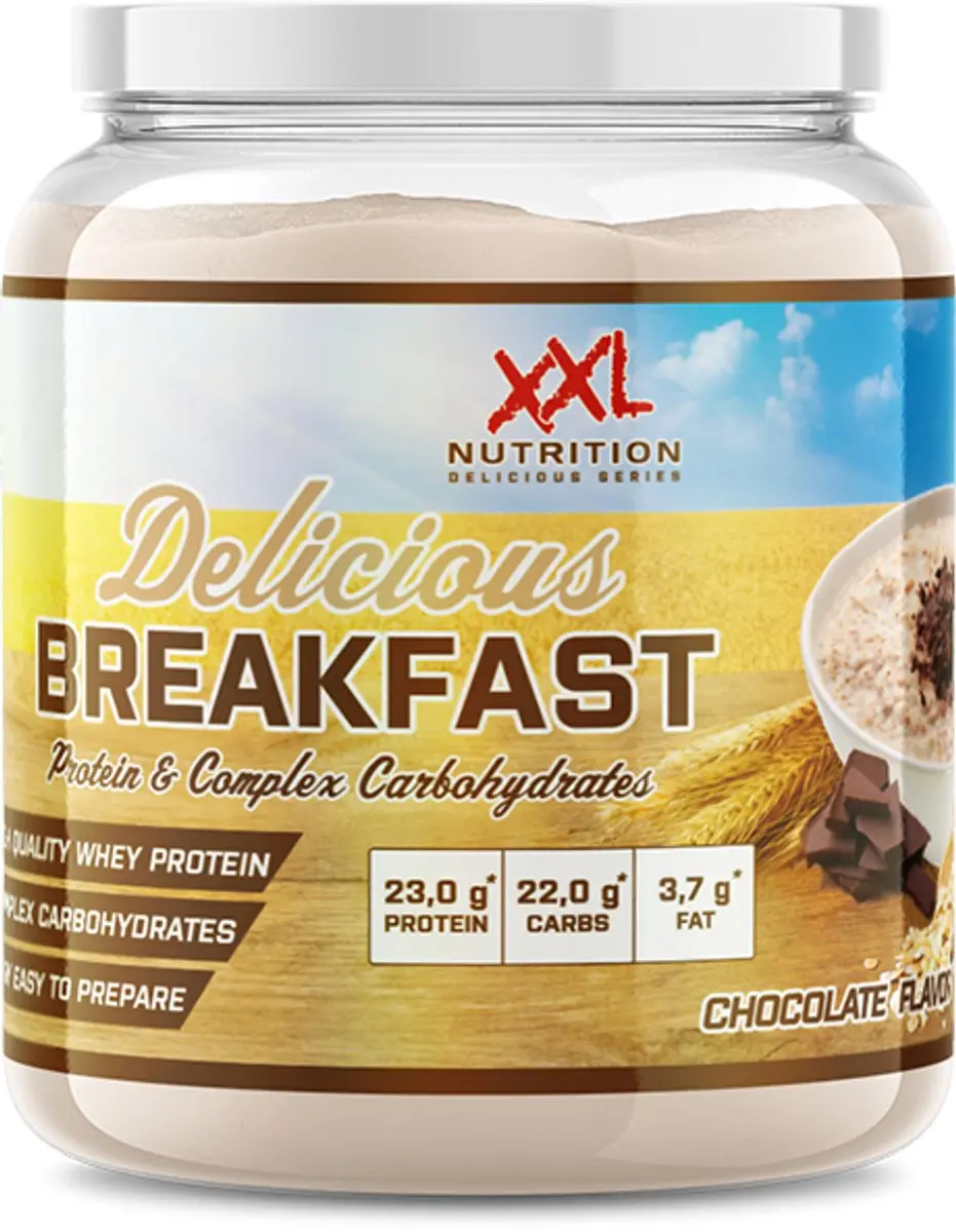 XXL Nutrition Delicious Breakfast Chocolade Eiwitontbijt 1000g