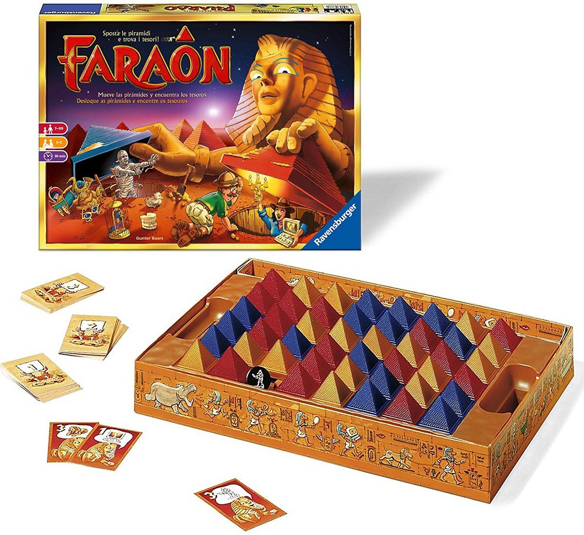 Ravensburger Faraon Bordspel Reizen/avontuur