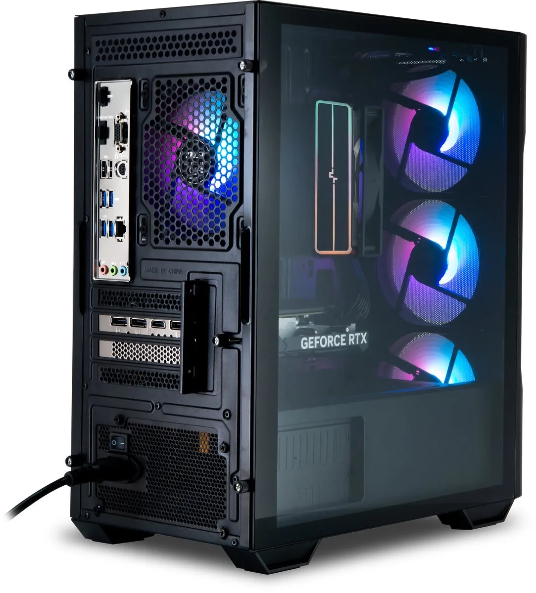MSI Gaming PC RTX 5060 Ti Ryzen 7 5700X 16GB DDR4 1TB SSD