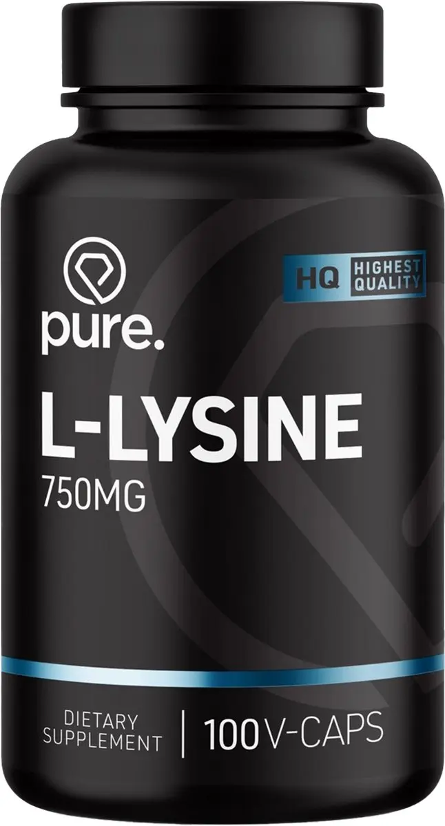 Pure L-Lysine 500mg - 180 Stuks