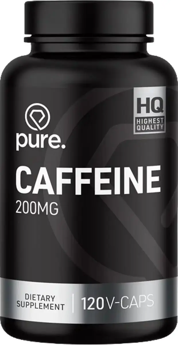 Pure Cafeïne 120 Vegan Capsules