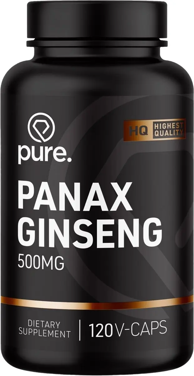 Pure Panax Ginseng 500mg
