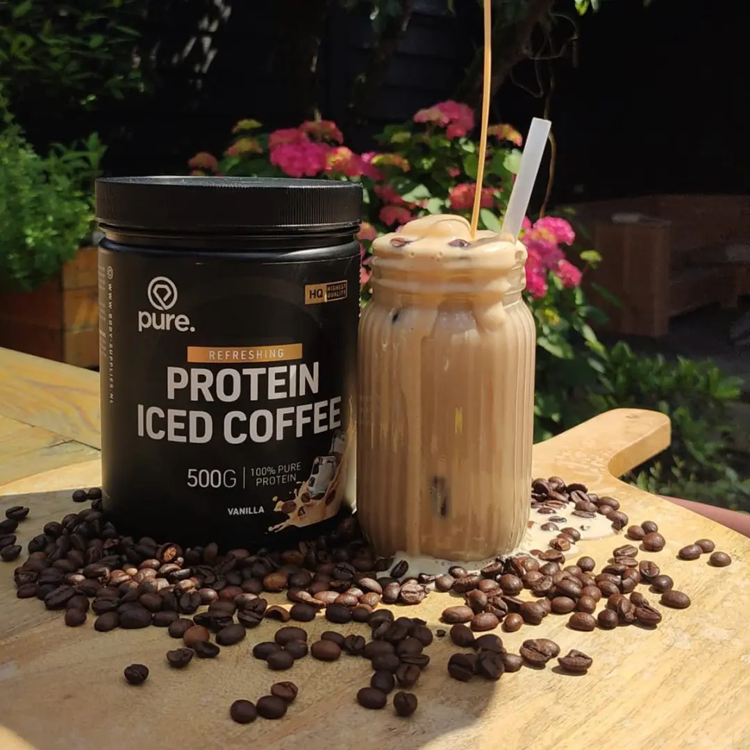 Pure Protein Iced Coffee 500g - 22g Whey - 80mg Cafeïne