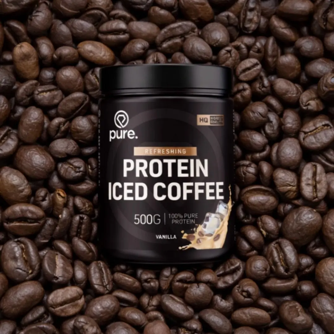 Pure Protein Iced Coffee 500g - 22g Whey - 80mg Cafeïne
